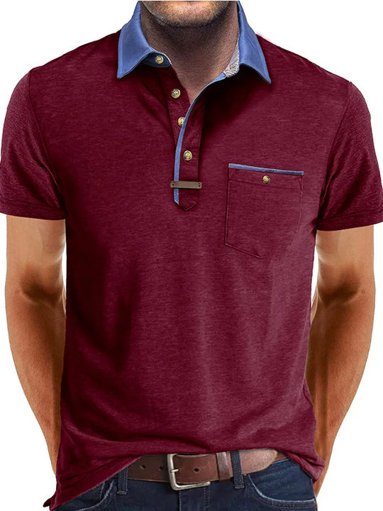 Men’s Summer Polo Shirt – Lightweight & Versatile Style