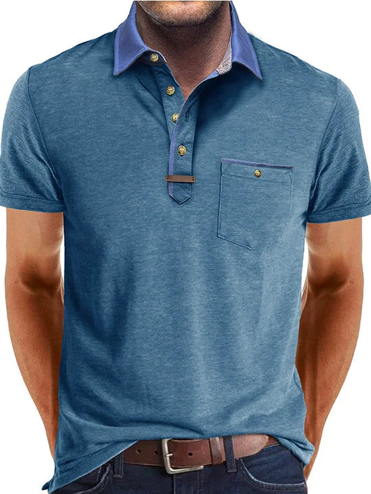 Men’s Summer Polo Shirt – Lightweight & Versatile Style