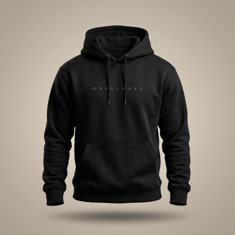 Men's Hooded Sweatshirt — Modern Fit Casual Everyday Hoodie