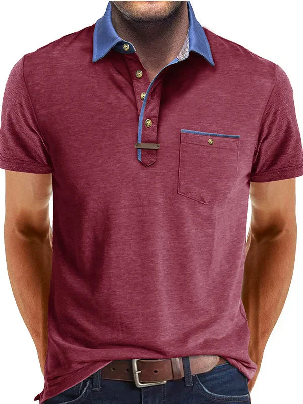 Men’s Summer Polo Shirt – Lightweight & Versatile Style