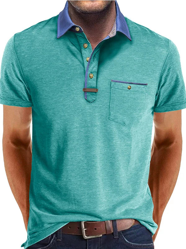 Men’s Summer Polo Shirt – Lightweight & Versatile Style