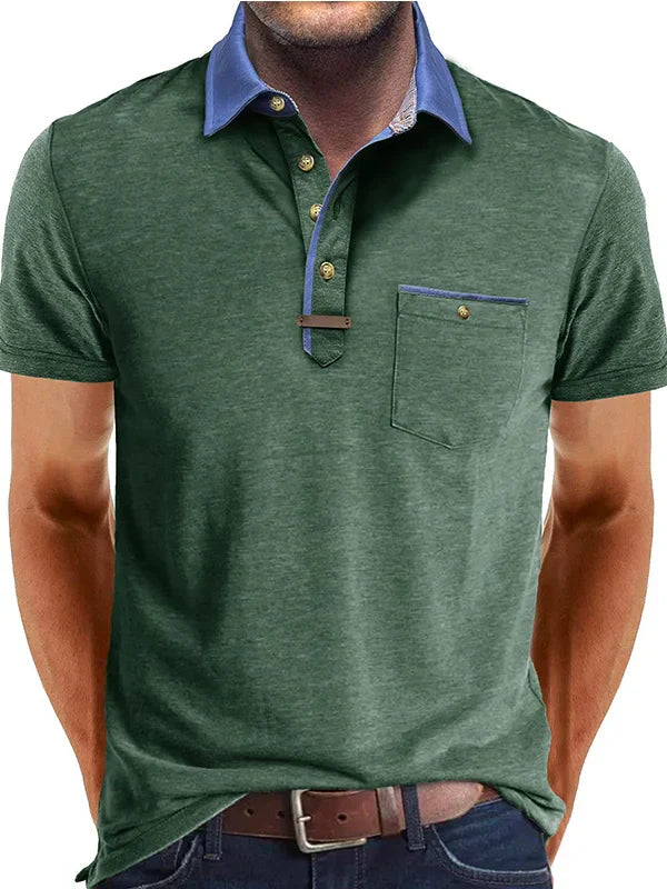 Men’s Summer Polo Shirt – Lightweight & Versatile Style