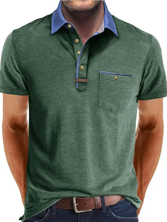 Men’s Summer Polo Shirt – Lightweight & Versatile Style