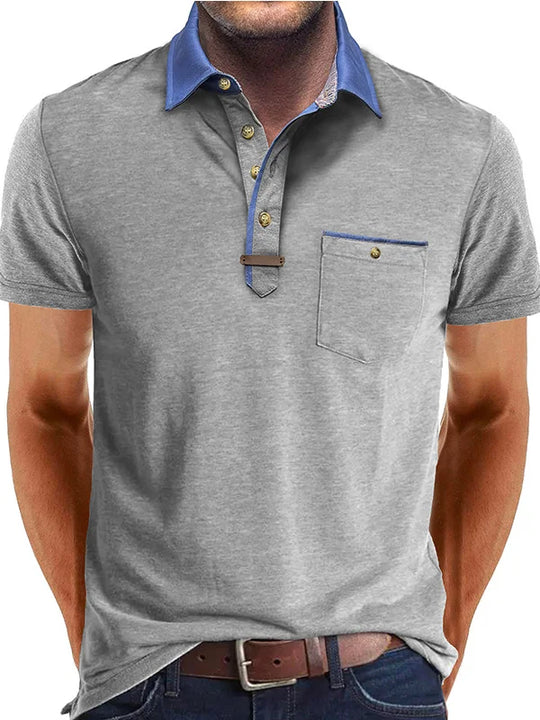Men’s Summer Polo Shirt – Lightweight & Versatile Style