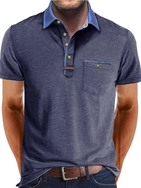 Men’s Summer Polo Shirt – Lightweight & Versatile Style