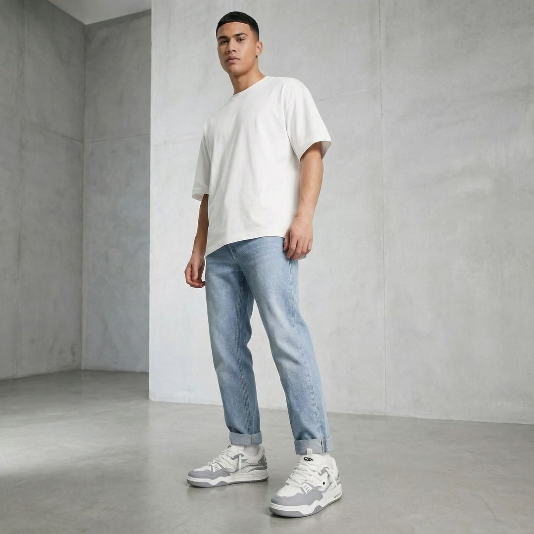 Men's Chunky Trainers — Thick Sole Sporty Casual Everyday Sneakers