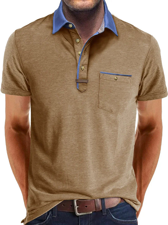 Men’s Summer Polo Shirt – Lightweight & Versatile Style