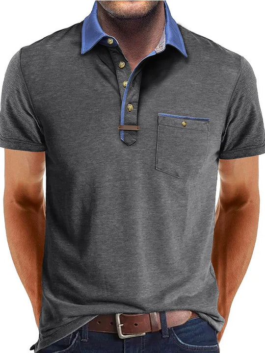 Men’s Summer Polo Shirt – Lightweight & Versatile Style