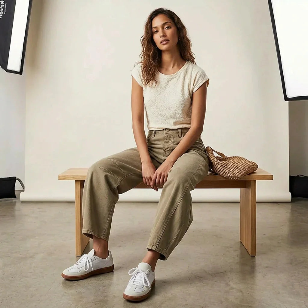 Women's High Waist Baggy Jeans — Relaxed Fit Casual Denim