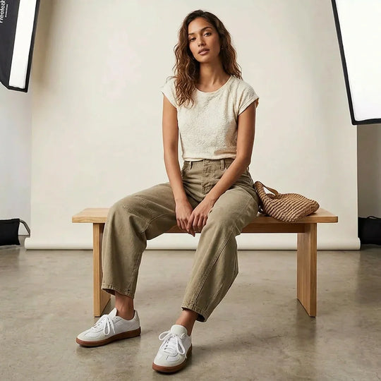 Women's High Waist Baggy Jeans — Relaxed Fit Casual Denim