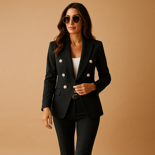 Women’s Blazer and Trouser Suit Set – Elegant & Versatile for Work and Formal Wear