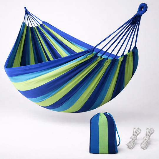 Hammock with Carry Bag - Blue