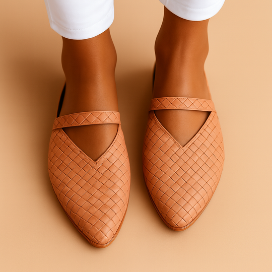 Women’s Elegant Slip-On Sandals – Cushioned & Refined for Everyday Wear