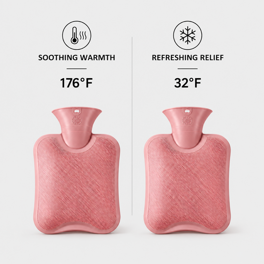 Hot Water Bottle with Cover - image 5