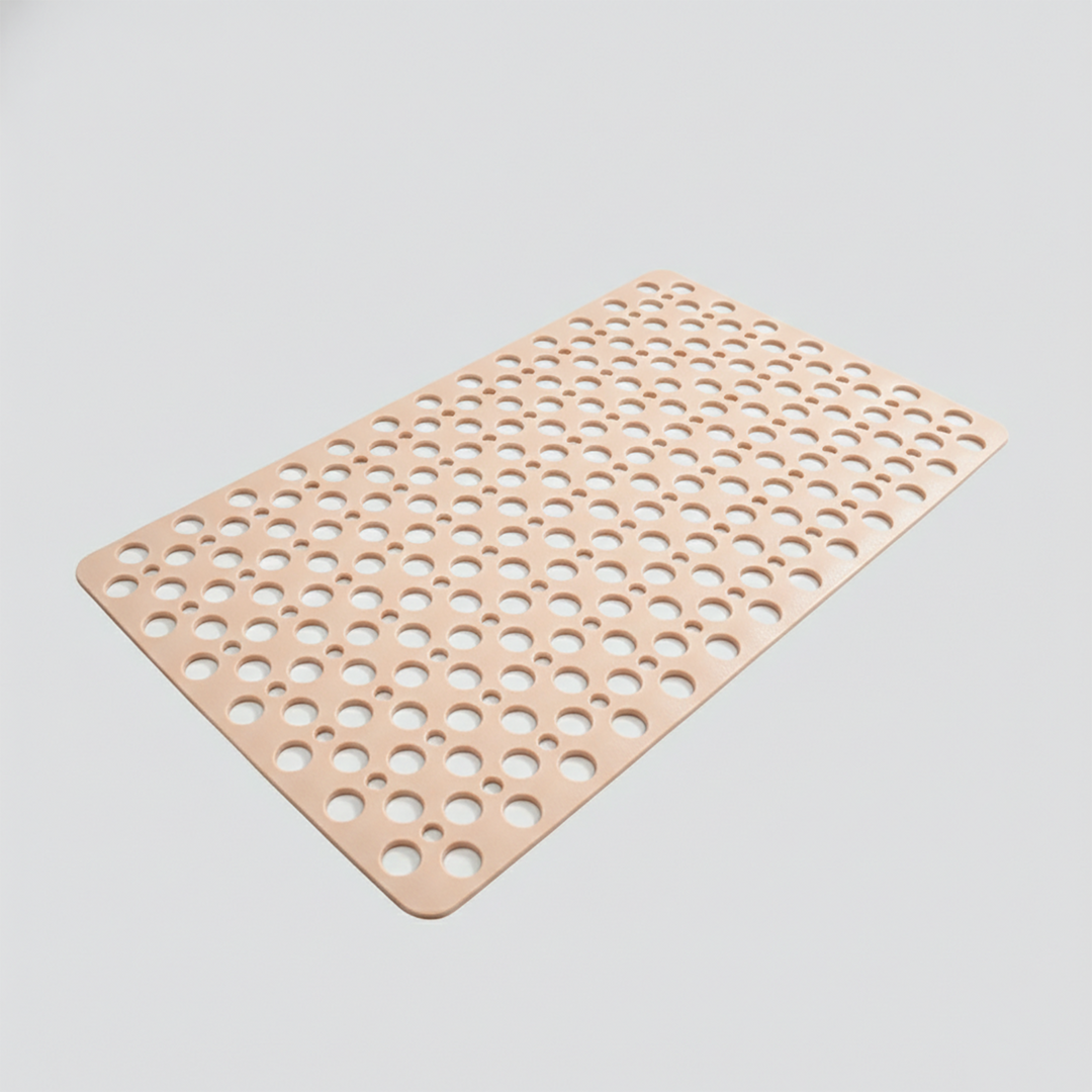 Non Slip Shower Mat - Beige