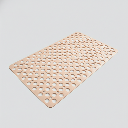 Non Slip Shower Mat - Beige