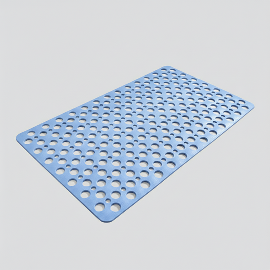 Non Slip Shower Mat - Blue