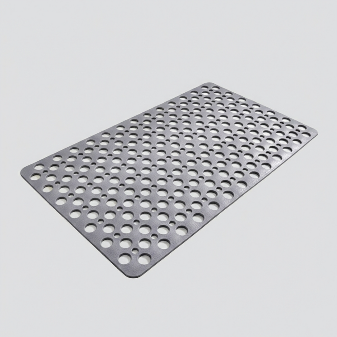Non Slip Shower Mat - Grey