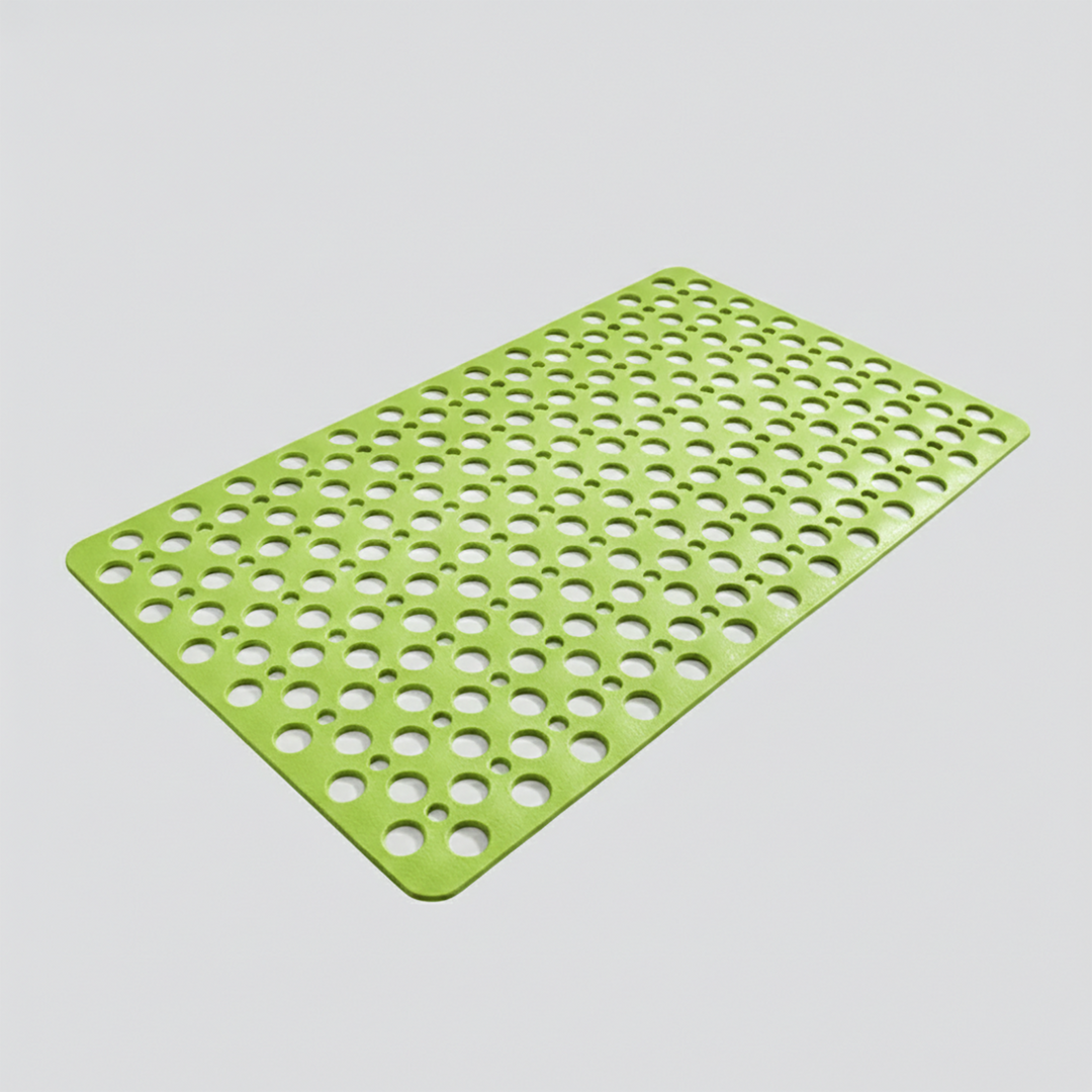 Non Slip Shower Mat - Green