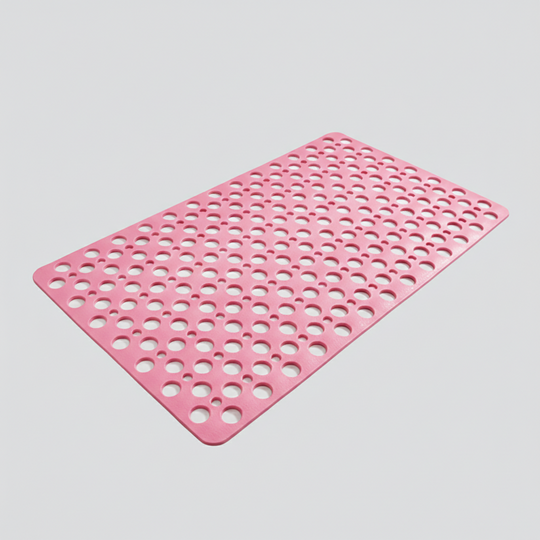 Non Slip Shower Mat - Pink