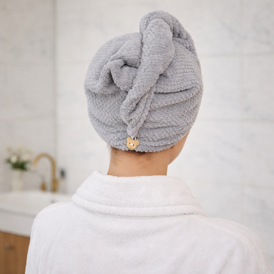 Hair Towel Wrap in Microfibre - image 4