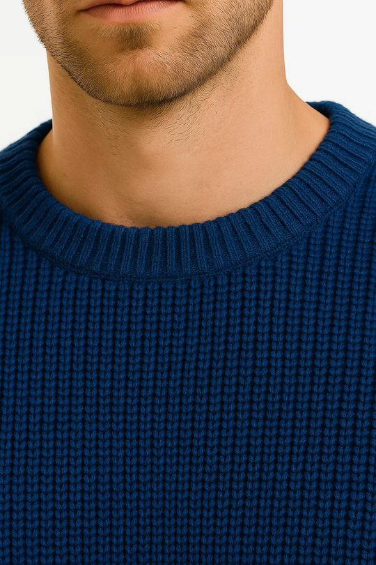 Men's Oversized Knit Sweater | Relaxed Fit for Everyday Comfort