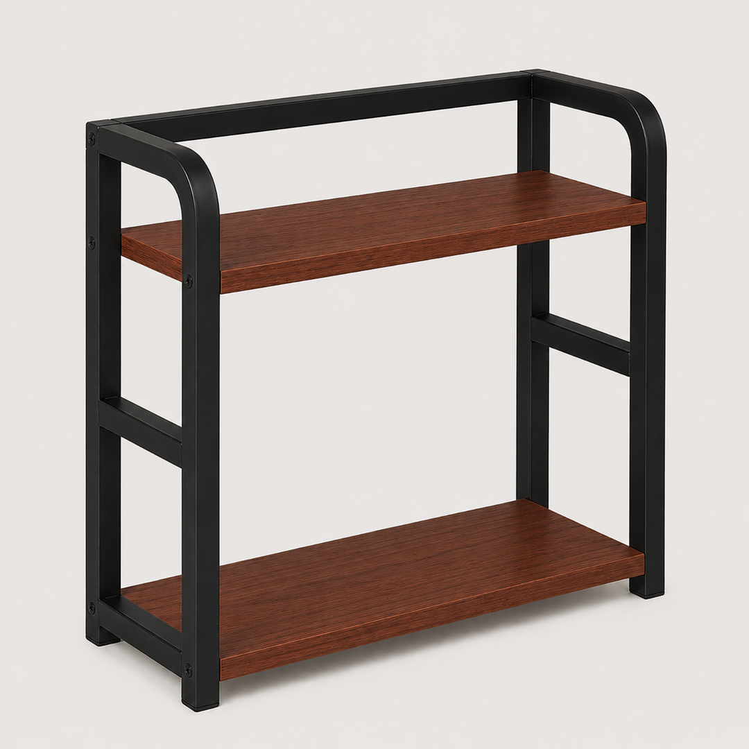 Spice Rack Benchtop Organiser - Brown