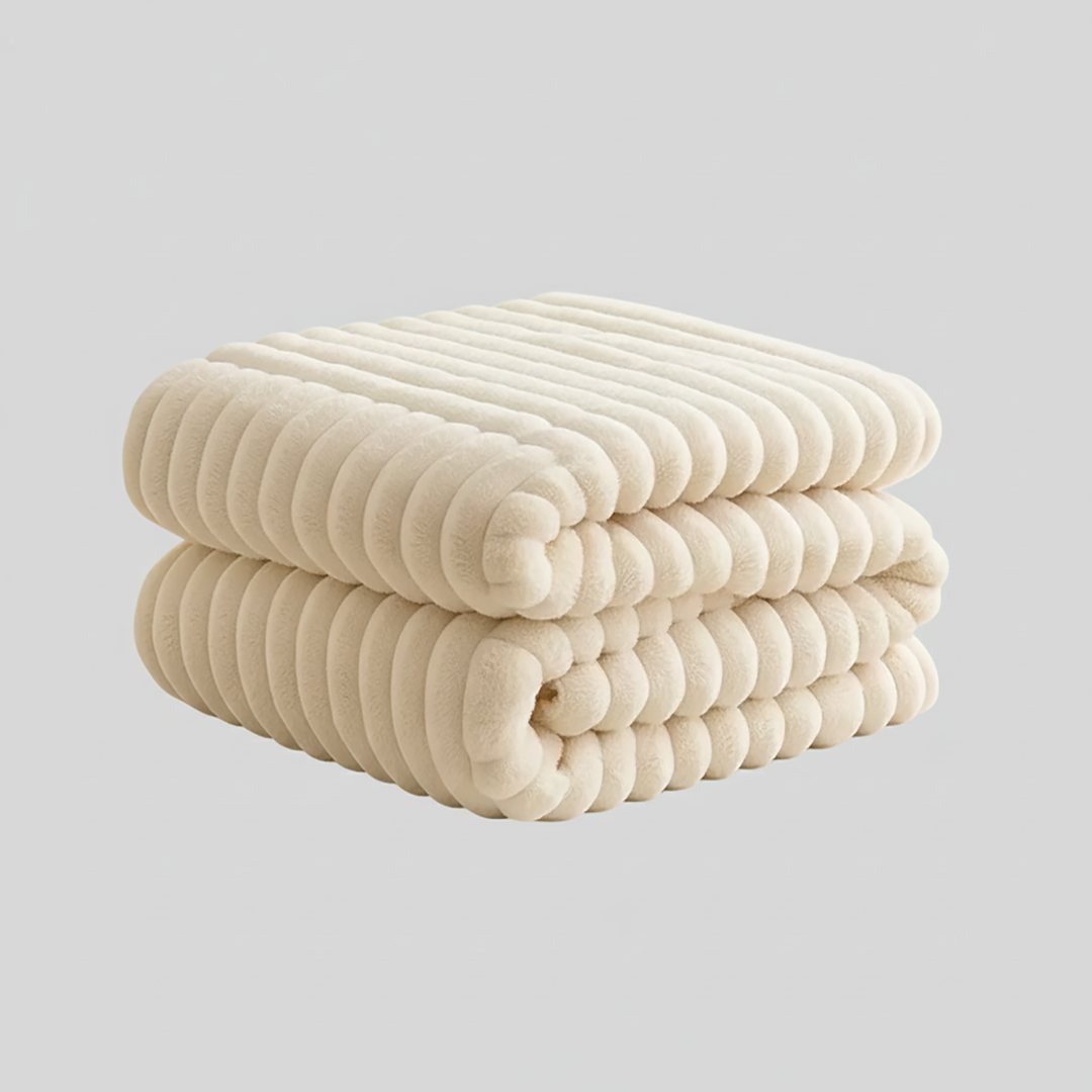 Throw Blanket for Couch - White