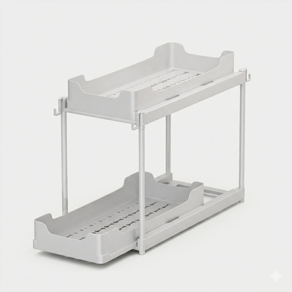 Sink Organiser Rack - Grey