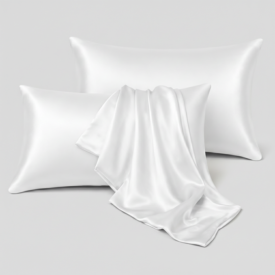 Satin Pillowcase Set of 2 - White