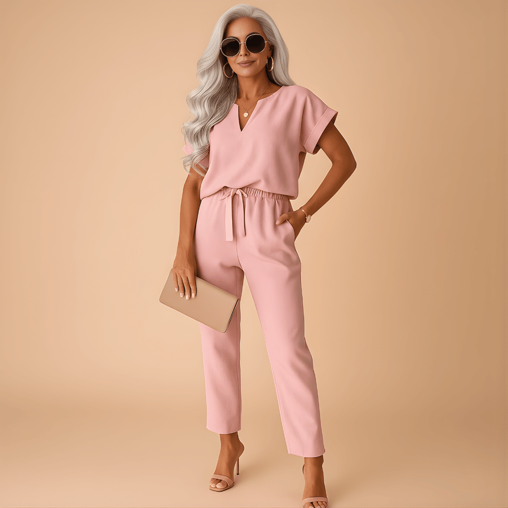 Women’s Elegant Tailored Jumpsuit – Refined Silhouette for Formal Wear