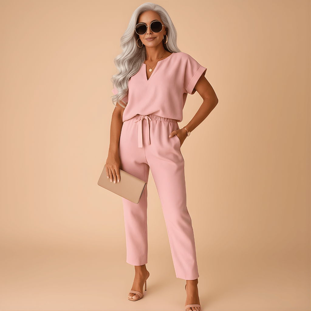 Women’s Elegant Tailored Jumpsuit – Refined Silhouette for Formal Wear