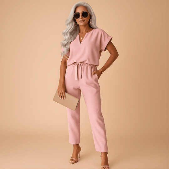 Women’s Elegant Tailored Jumpsuit – Refined Silhouette for Formal Wear