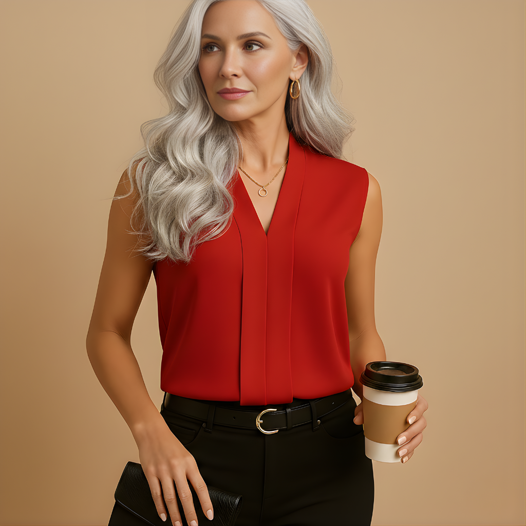 Women’s Sleeveless Summer Top – Airy Fit for Warm-Weather Wear