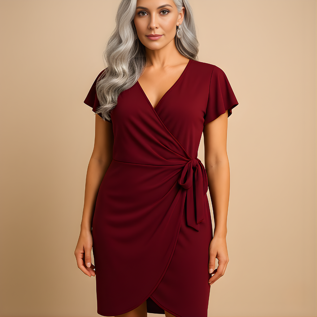 Women’s Knee-Length Summer Dress – Lightweight & Comfortable for Warm Days