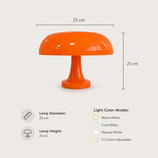 Mushroom Lamp Bedside Table Lamp - image 5