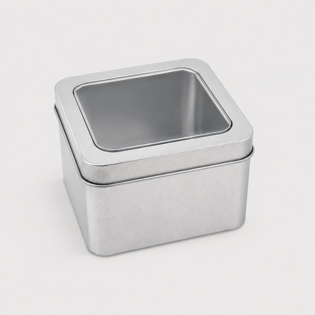Airtight Containers for Food Storage - Metal Silver