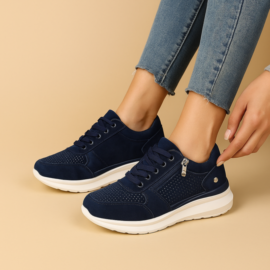 Women’s Wide-Fit Casual Shoes – Comfortable Everyday Wear with Extra Toe Room