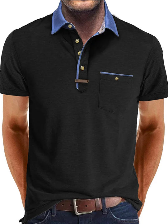 Men’s Summer Polo Shirt – Lightweight & Versatile Style