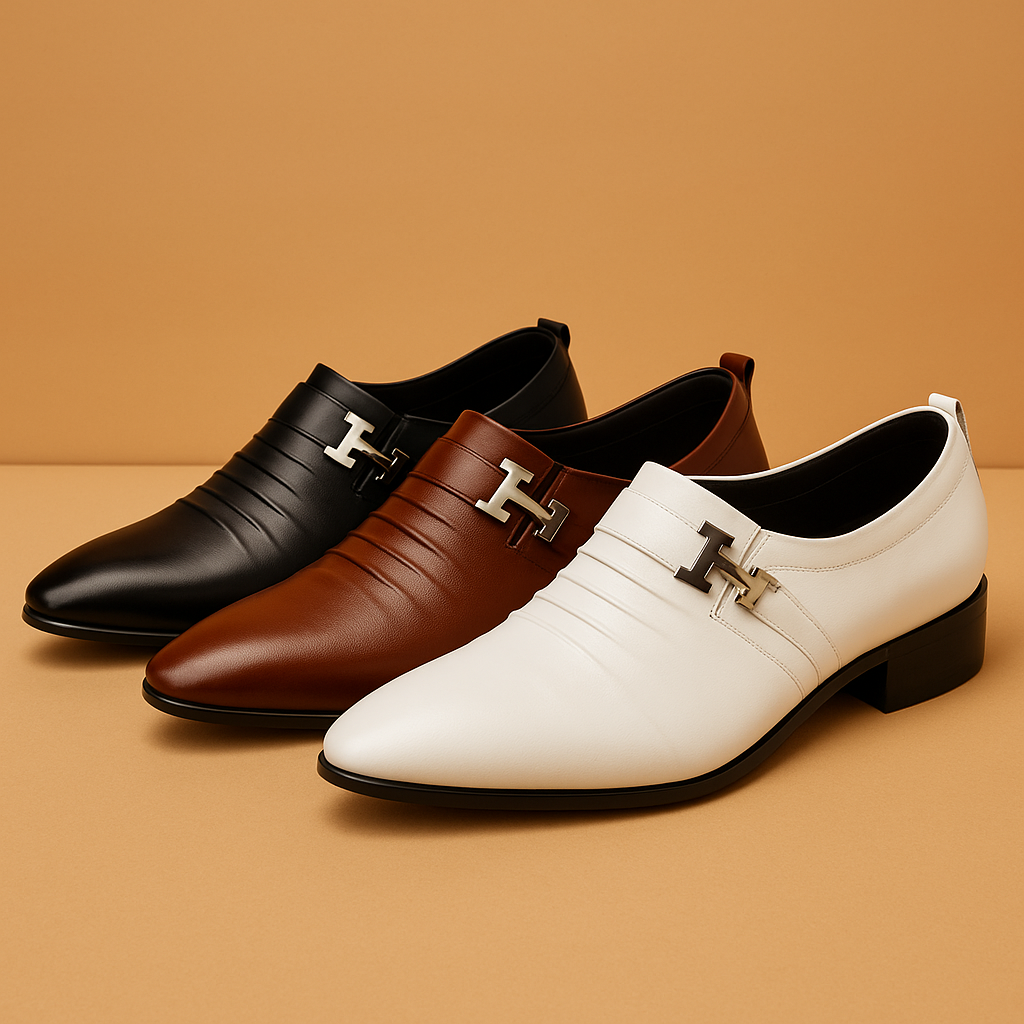 Men’s Classic Business Casual Dress Shoes – Refined Office & Smart-Casual Wear