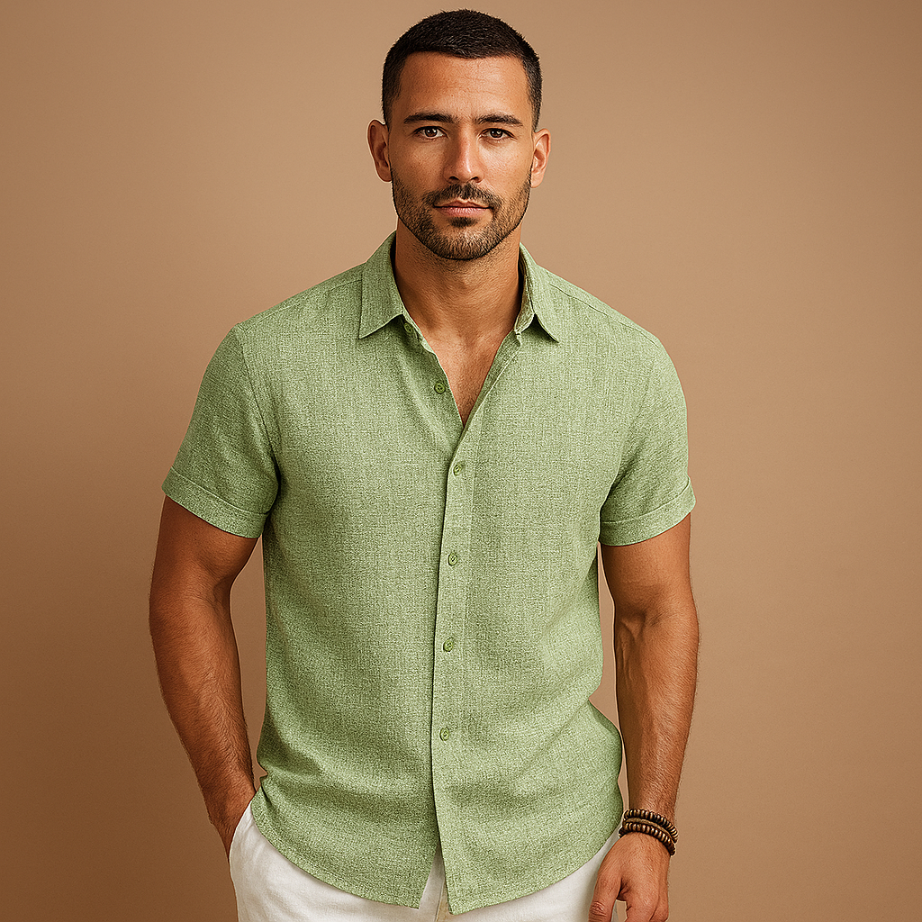 Men’s Classic Casual Shirt – Lightly Tailored & Versatile Everyday Wear