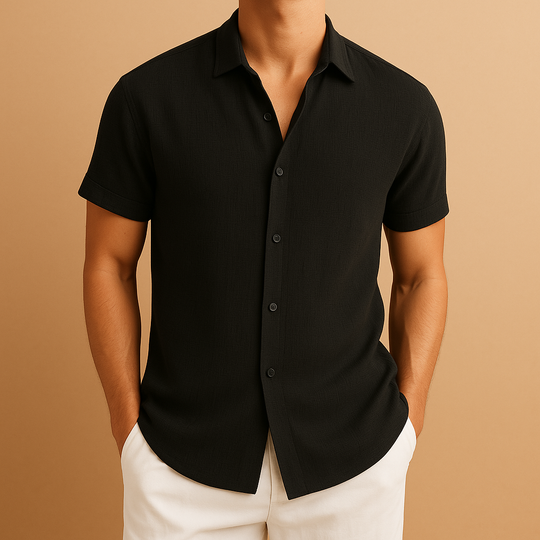 Men’s Classic Casual Shirt – Lightly Tailored & Versatile Everyday Wear