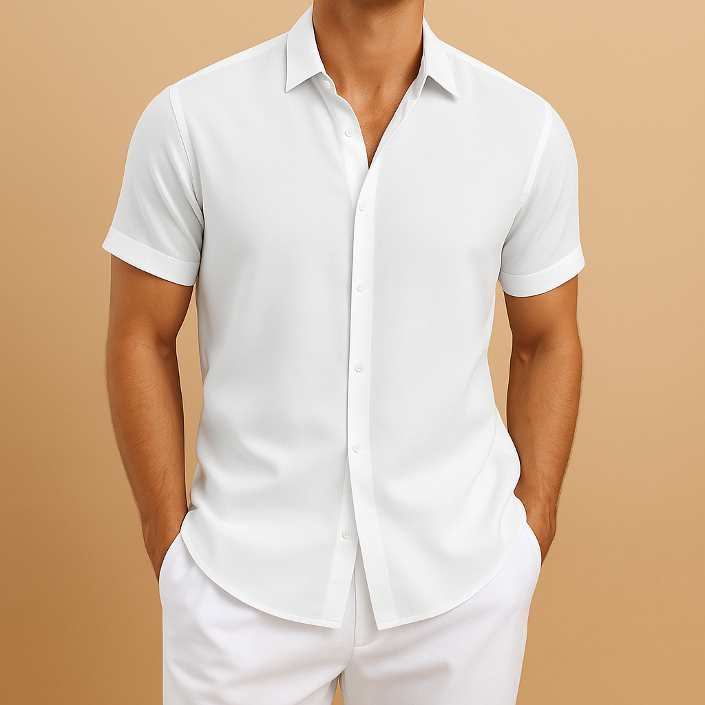 Men’s Classic Casual Shirt – Lightly Tailored & Versatile Everyday Wear