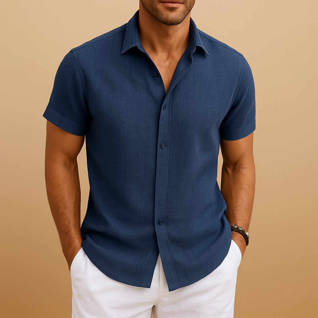 Men’s Classic Casual Shirt – Lightly Tailored & Versatile Everyday Wear