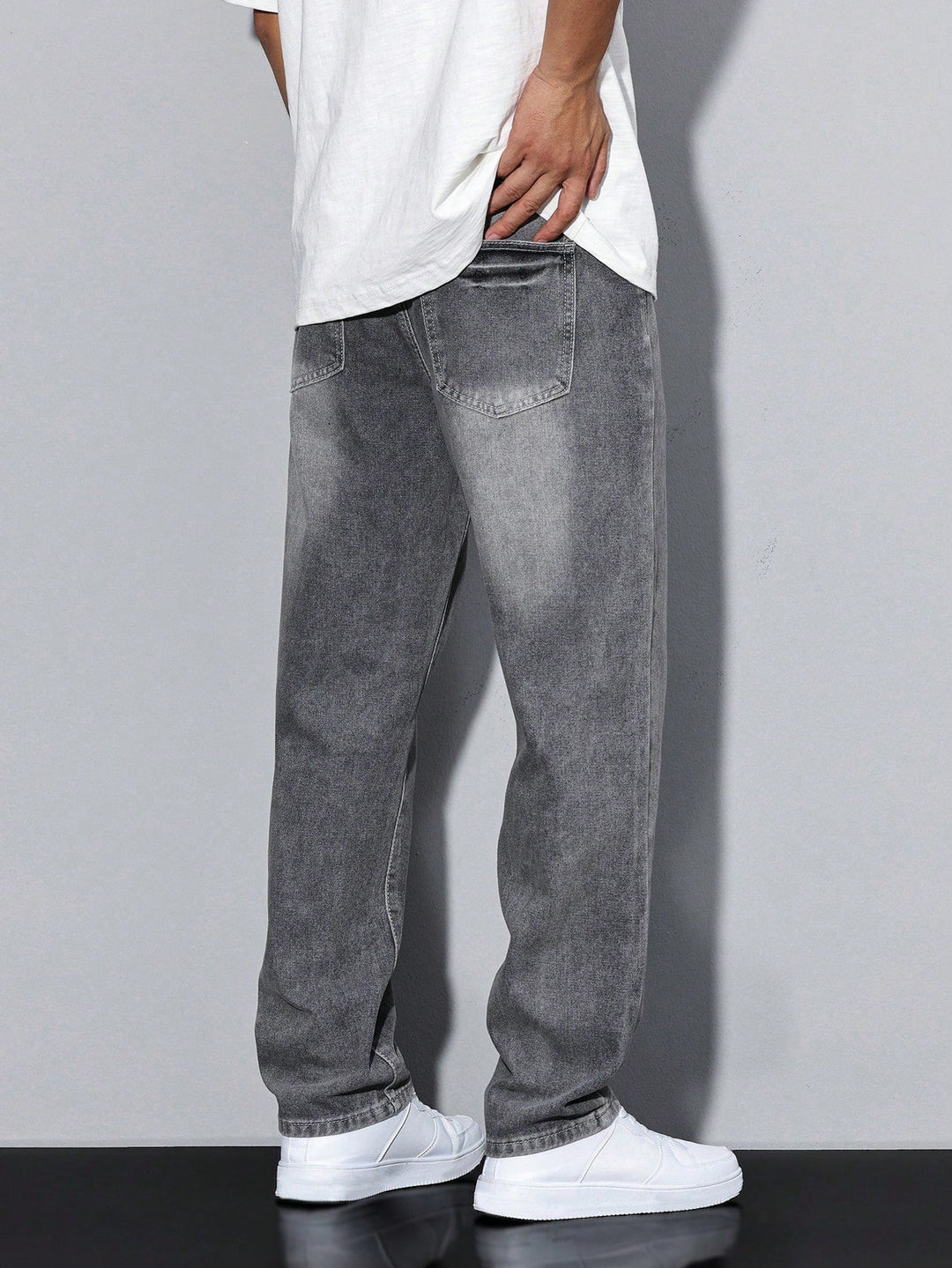 Men's Baggy Jeans — Relaxed Fit Casual Urban Denim