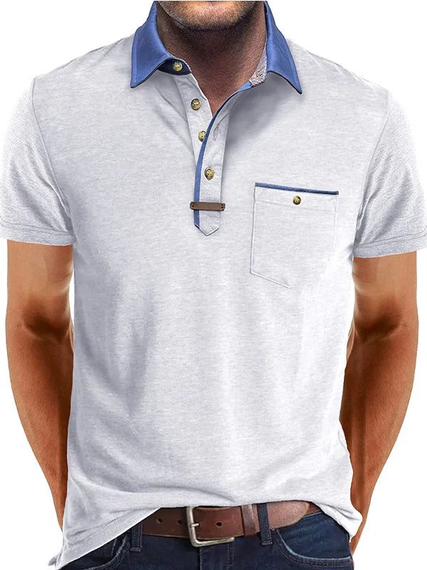 Men’s Summer Polo Shirt – Lightweight & Versatile Style