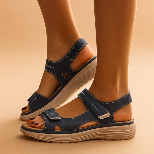 Women’s Elegant Cushioned Sandals – Comfortable & Refined for Everyday Wear