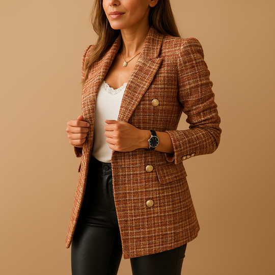 Women’s Elegant Fitted Blazer – Timeless Style for Everyday Wear