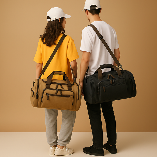 Expandable Duffle Bag with Compartments – Flexible Travel Carry