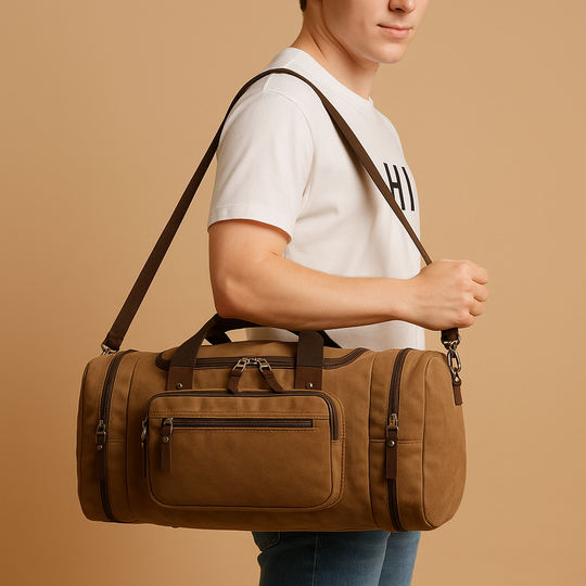 Expandable Duffle Bag with Compartments – Flexible Travel Carry